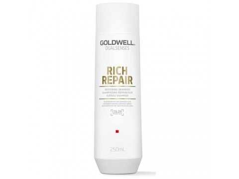 GOLDWELL Šampūnas Pažeistiems Plaukams Goldwell Rich Repair Restoring Shampoo 250ml GOLDWELL Šampūnas Pažeistiems Plaukams Goldwell Rich Repair Restoring Shampoo 250ml